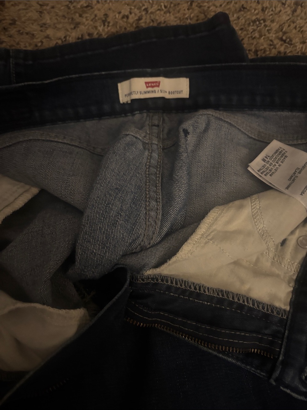Levi's Dark Blue Boot Cut Women's Jeans